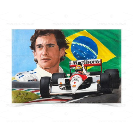Σημαία Ayrton Senna da Silva 