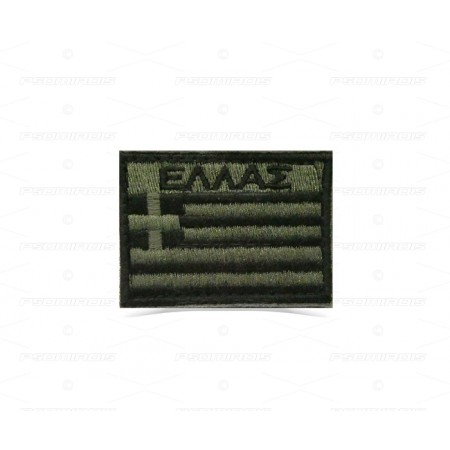 Patch Ellas Military 6cm*4.5cm velcro