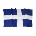 Greek flag Cotton 150gr Cross sewn