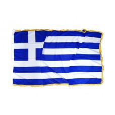 Greek flag Acrylic 150gr with Fringe
