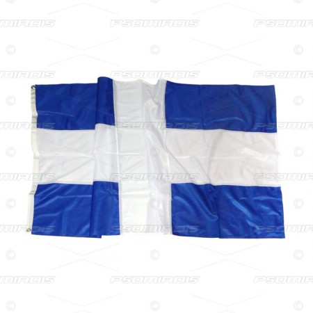 Greek flag Polyester 110gr Cross sewn