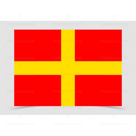 Morse Code Flag Signals Romeo