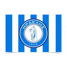Σημαία Ηρακλής FC ριγέ