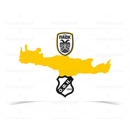PAOK KRITI - OFI Flag