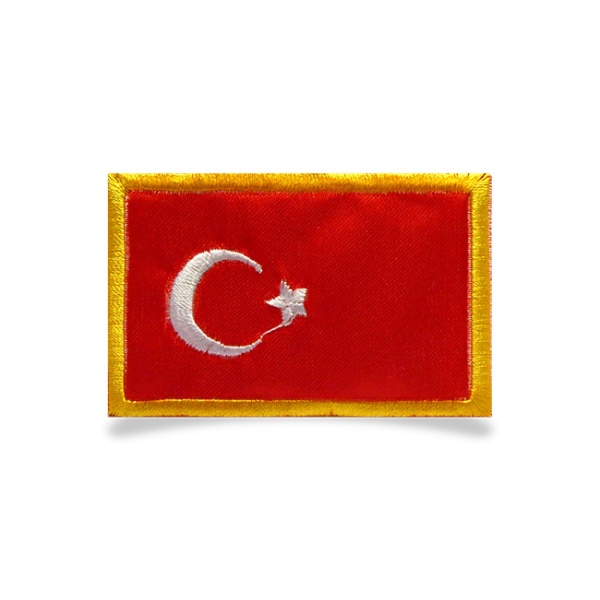 Κεντητό σηματάκι Τουρκία 8cm*5cm