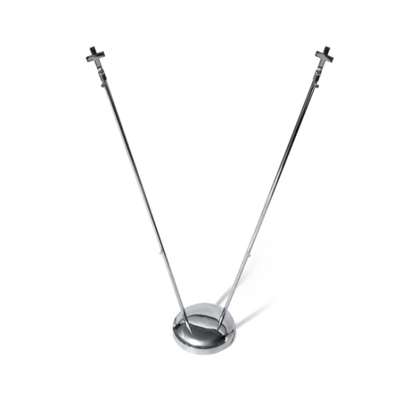 Table Stand Nikel Double Cross