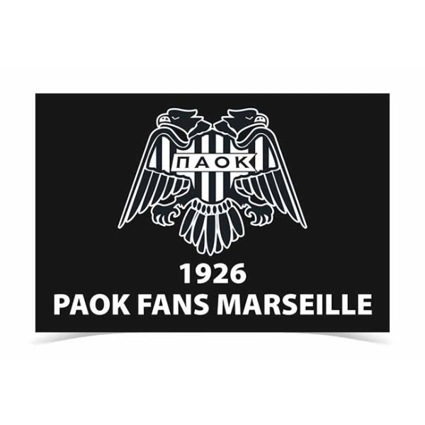 PAOK MARSEILLE Flag
