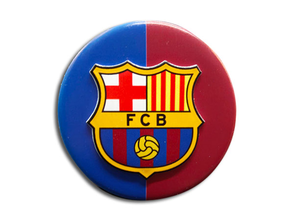 Magnet_Round_Barcelona Μαγνητάκι – ανοιχτήρι με ανάγλυφη εκτύπωση Barcelona